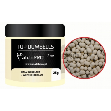 Match Pro Top Dumbells White Chocolate 7mm